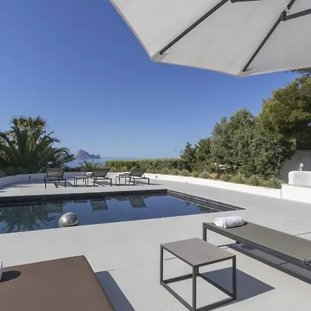 Magical Ibizan Walking Distance To The Es Vedra Style 6 Bedrooms Fabulous Sea Views Βίλα *